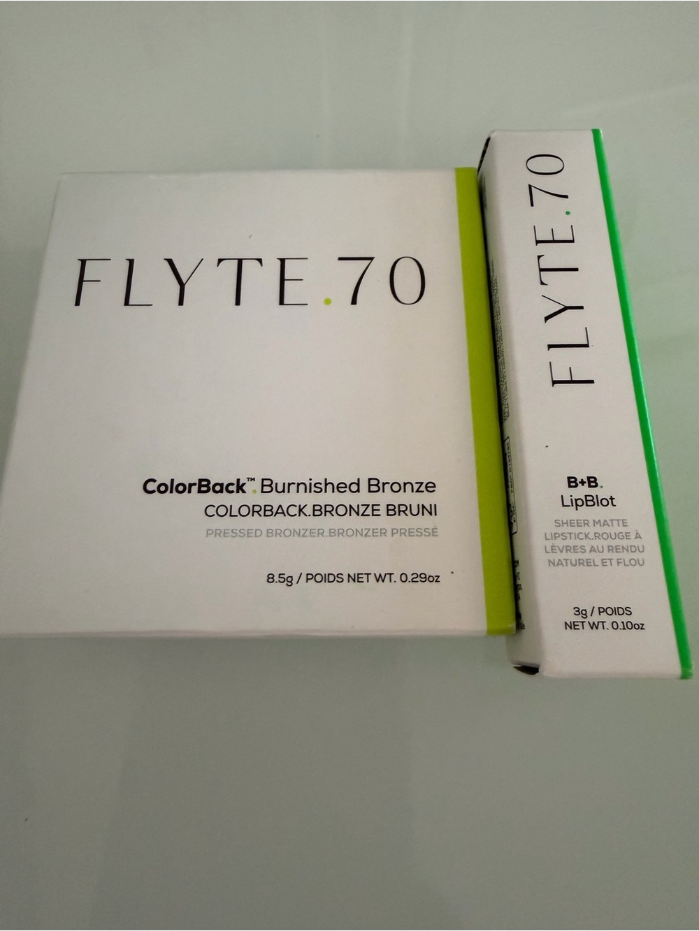 FLYTE.70 ColorBack Burnished Bronze Bronzer & B+B LipBlot